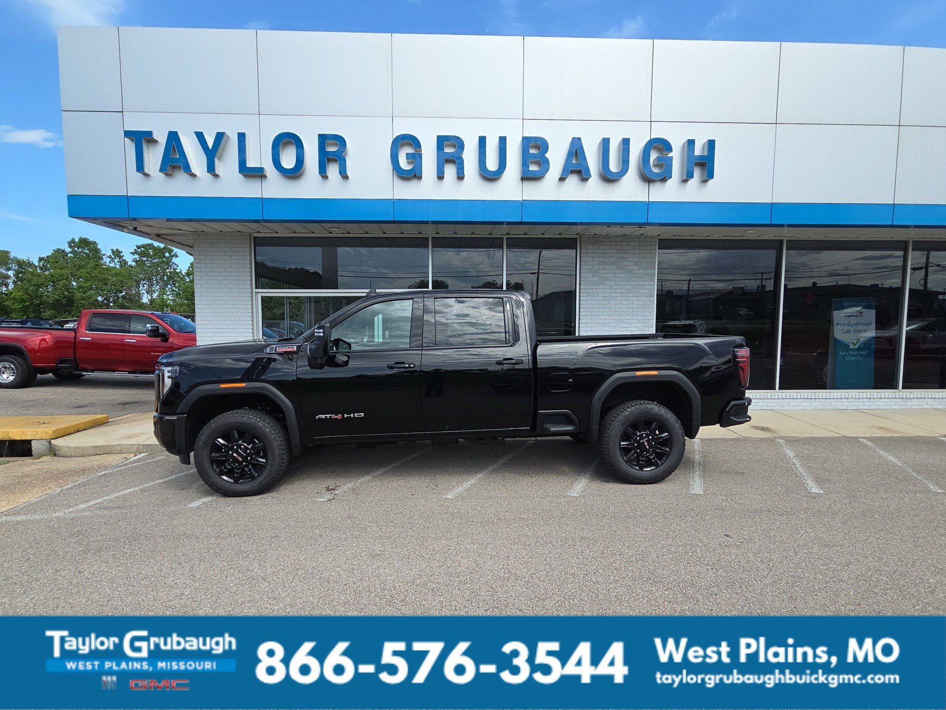Onyx Black 2026 GMC Sierra 3500HD Pickup Truck Four-Wheel Drive Automatic