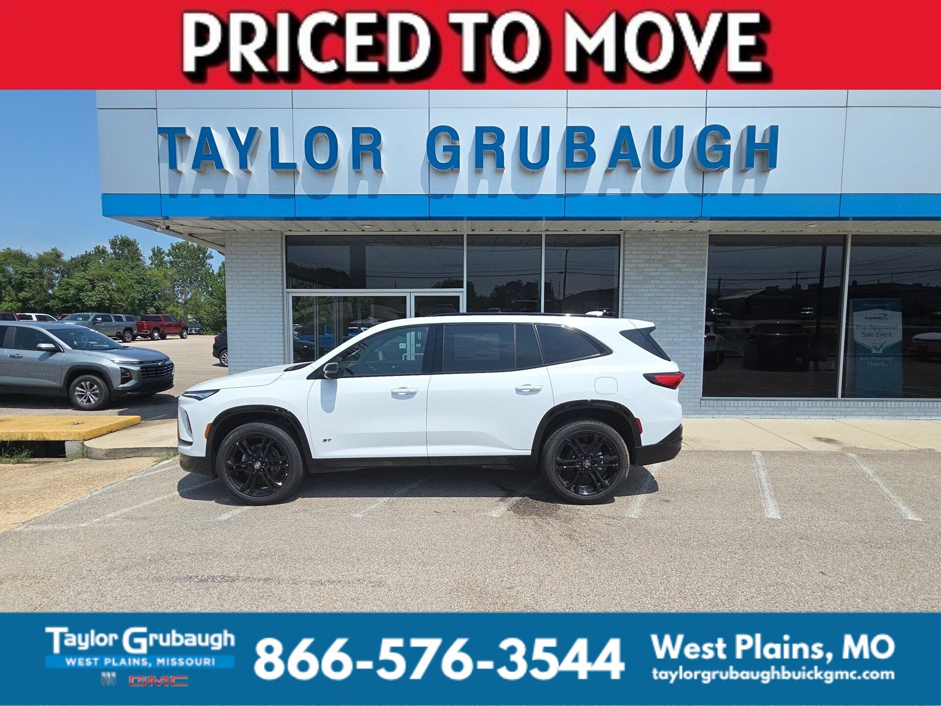 Summit White 2026 Buick Enclave SUV / Crossover Front-Wheel Drive Automatic