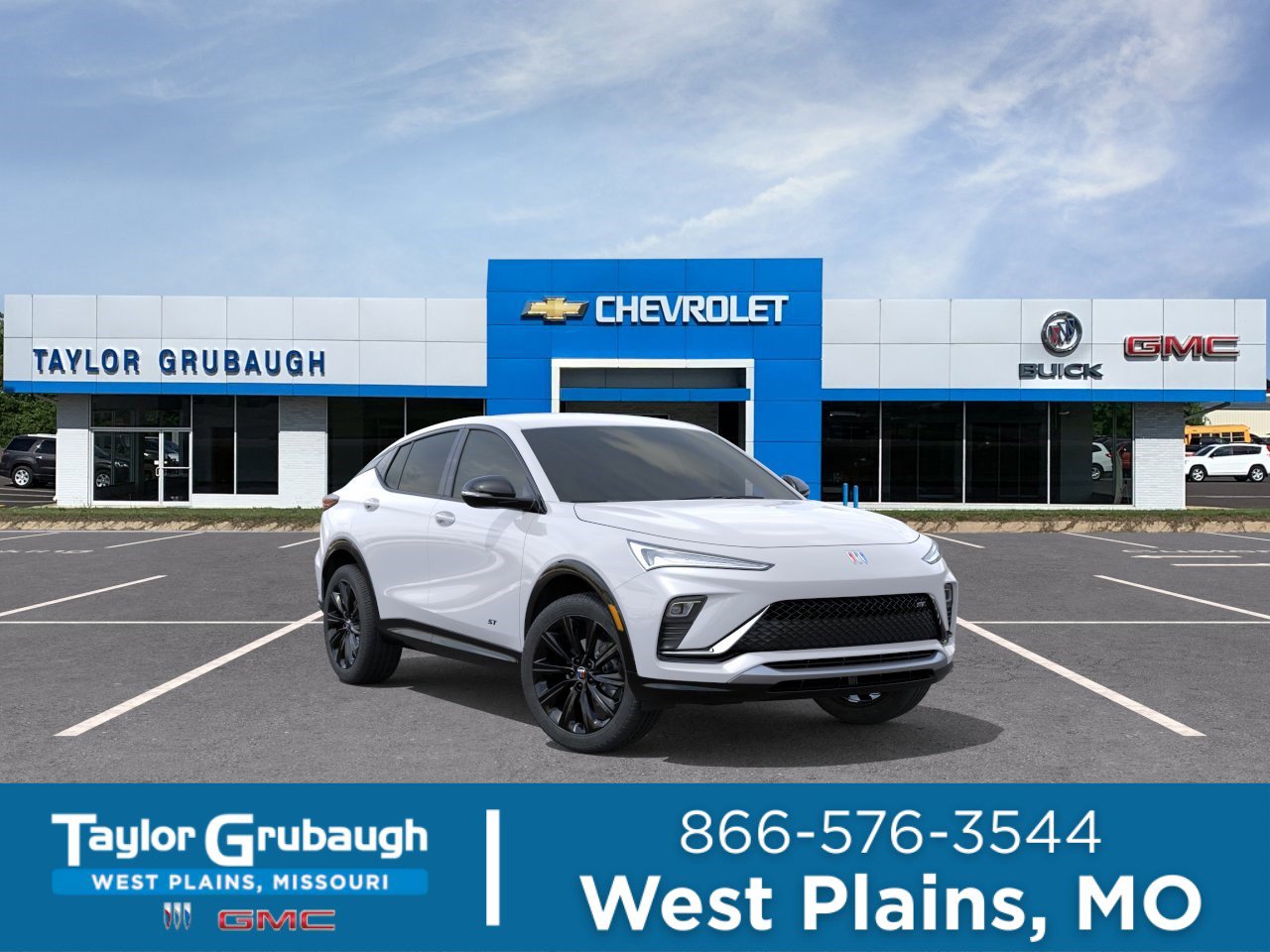 Summit White 2026 Buick Envista Sport Touring FWD SUV / Crossover Front-Wheel Drive Automatic