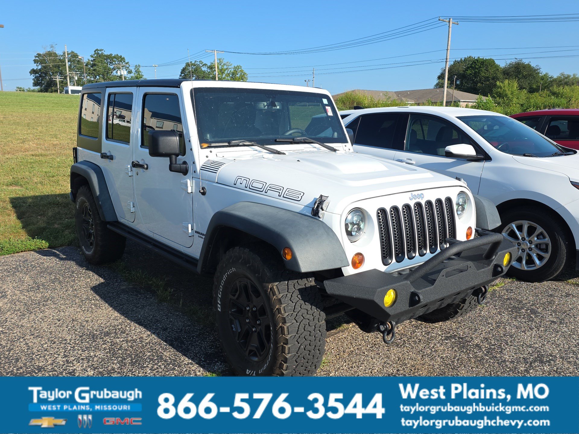  2013 Jeep Wrangler Unlimited Moab 4WD   