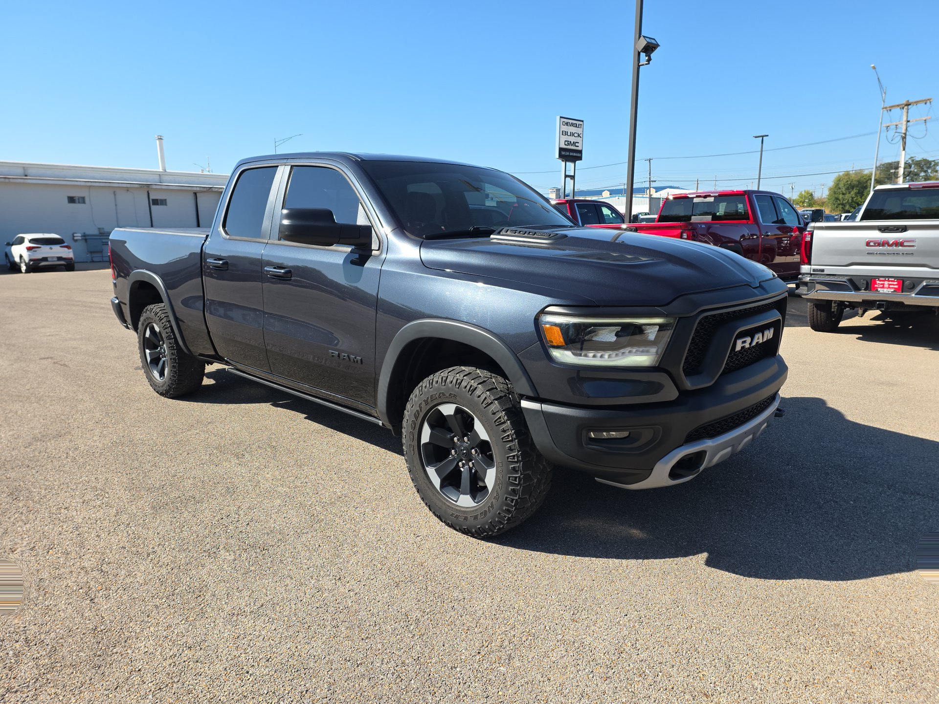 Used 2019 Ram 1500 Rebel Quad Cab 4x4 64 Box Truck
