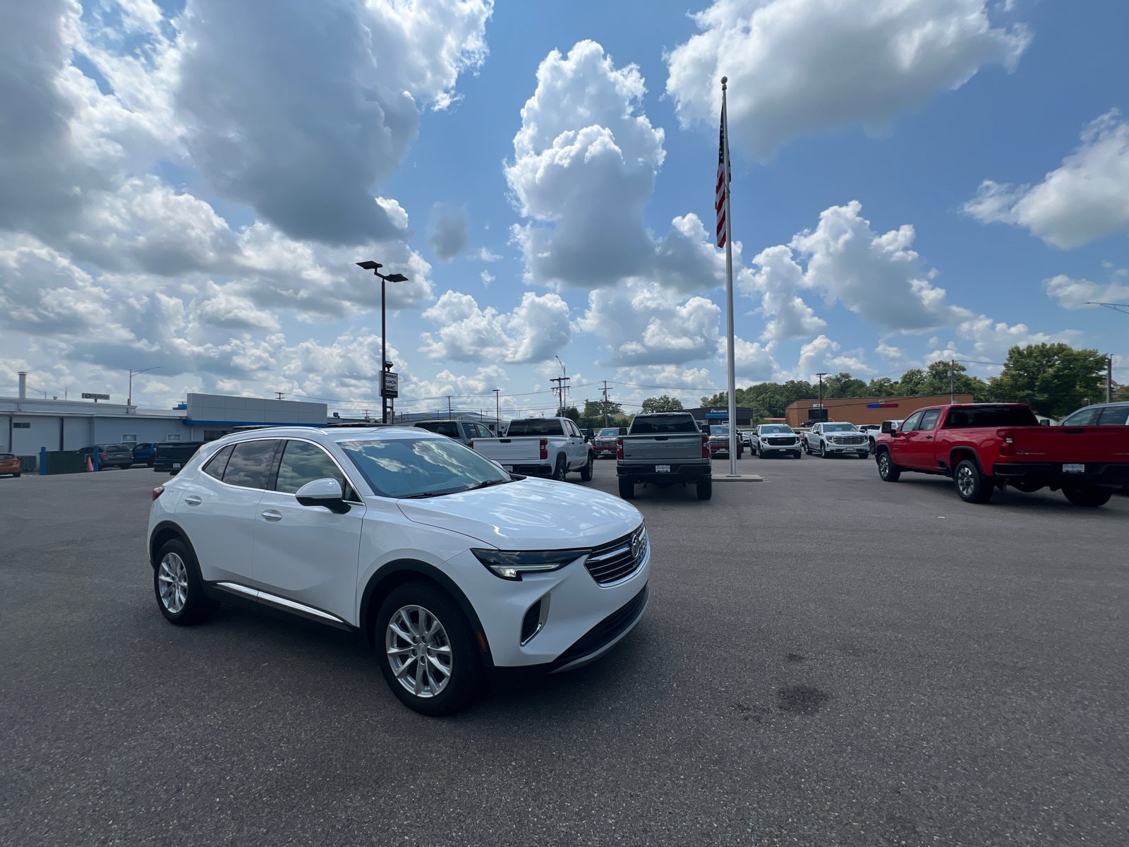 Certified 2021 Buick Envision Preferred with VIN LRBAZLR40MD109721 for sale in West Plains, MO