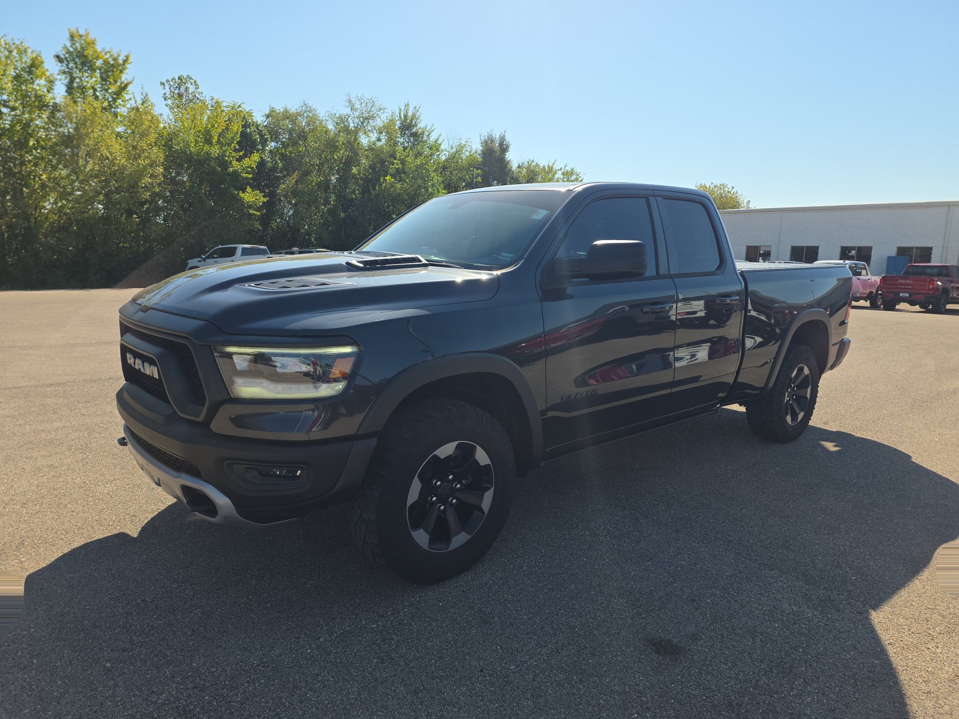 Used 2019 Ram 1500 Rebel Quad Cab 4x4 64 Box Truck