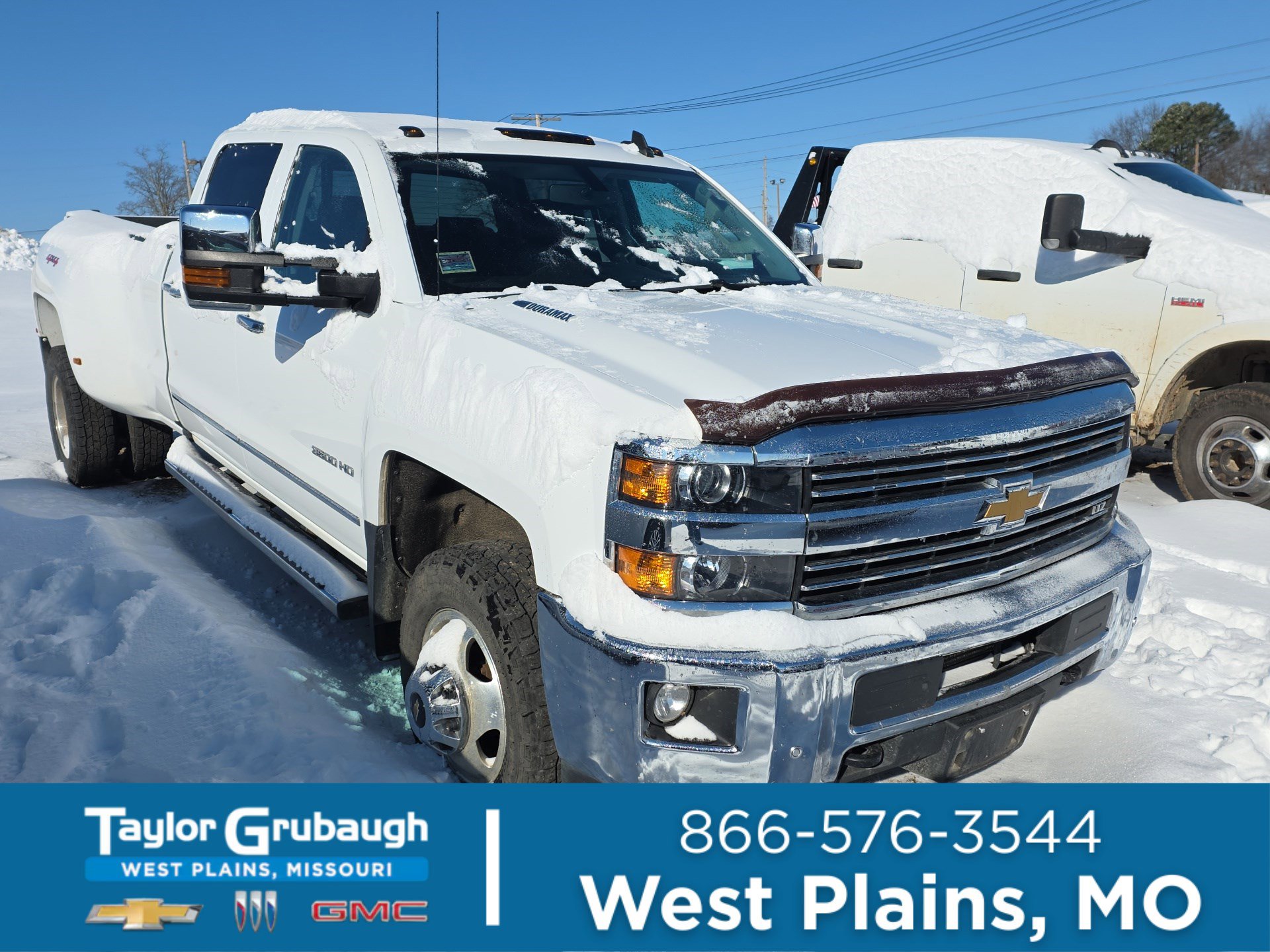 2016 Chevrolet Silverado 3500HD LTZ Crew Cab 4WD
