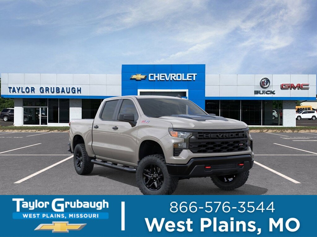 New 2026 Chevrolet Silverado 1500 Custom Trail Boss Truck