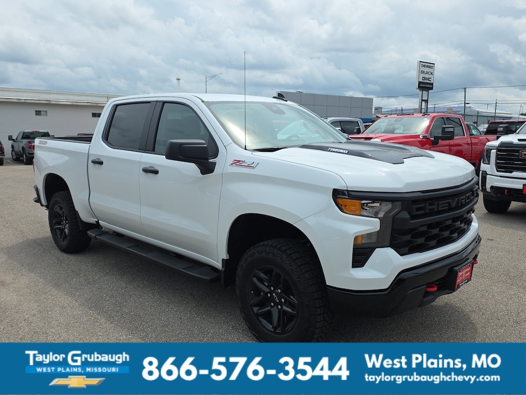 New 2026 Chevrolet Silverado 1500 Custom Trail Boss Truck