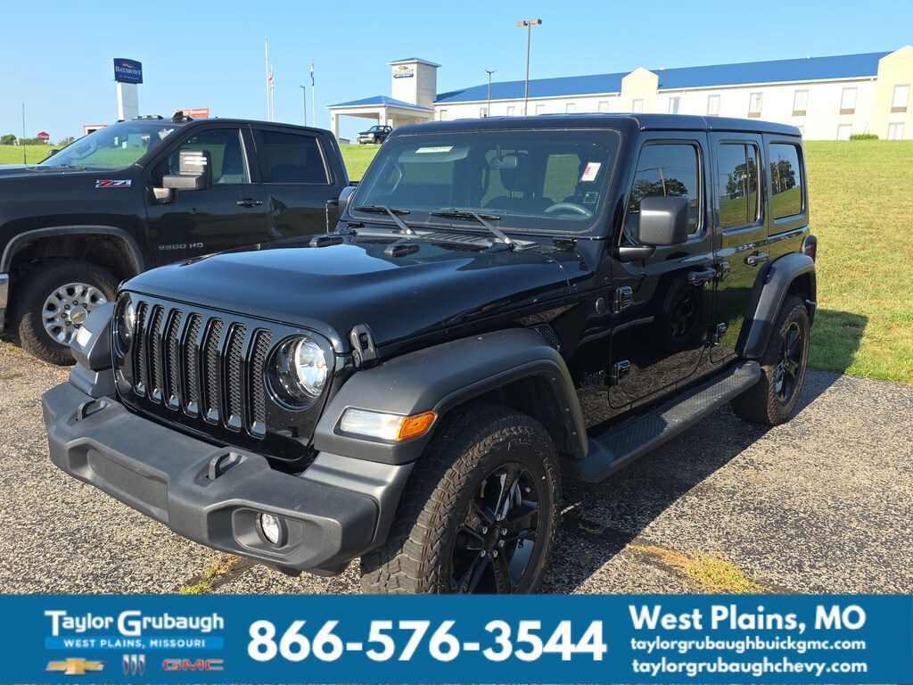 Used 2023 Jeep Wrangler 4-Door Sport Altitude 4x4 SUV