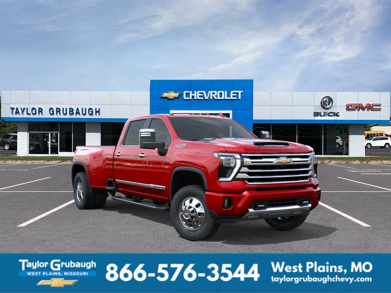Radiant Red Tintcoat 2026 Chevrolet Silverado 3500HD Pickup Truck Four-Wheel Drive Automatic