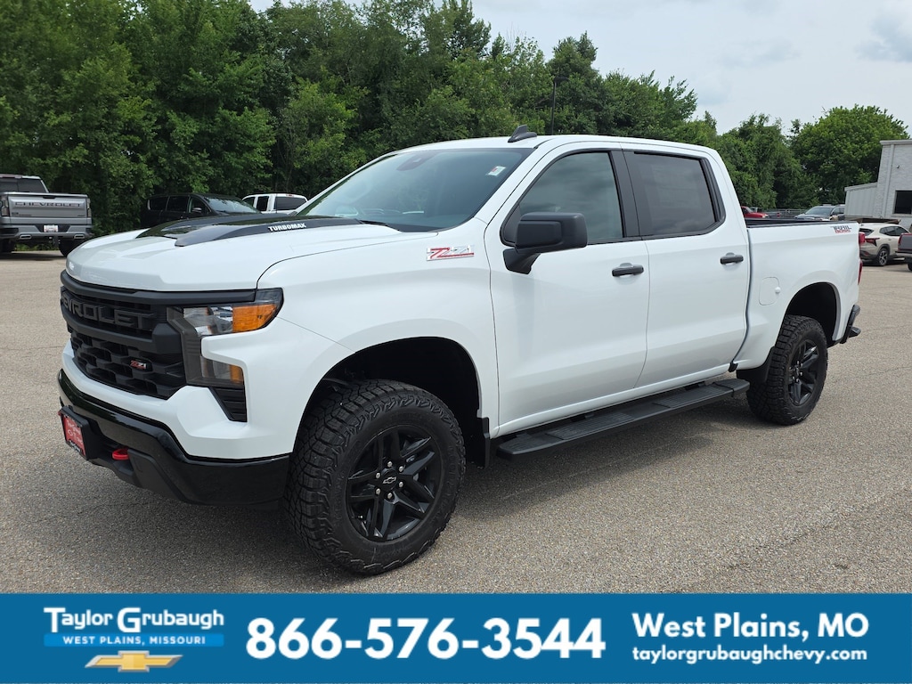 New 2026 Chevrolet Silverado 1500 Custom Trail Boss Truck