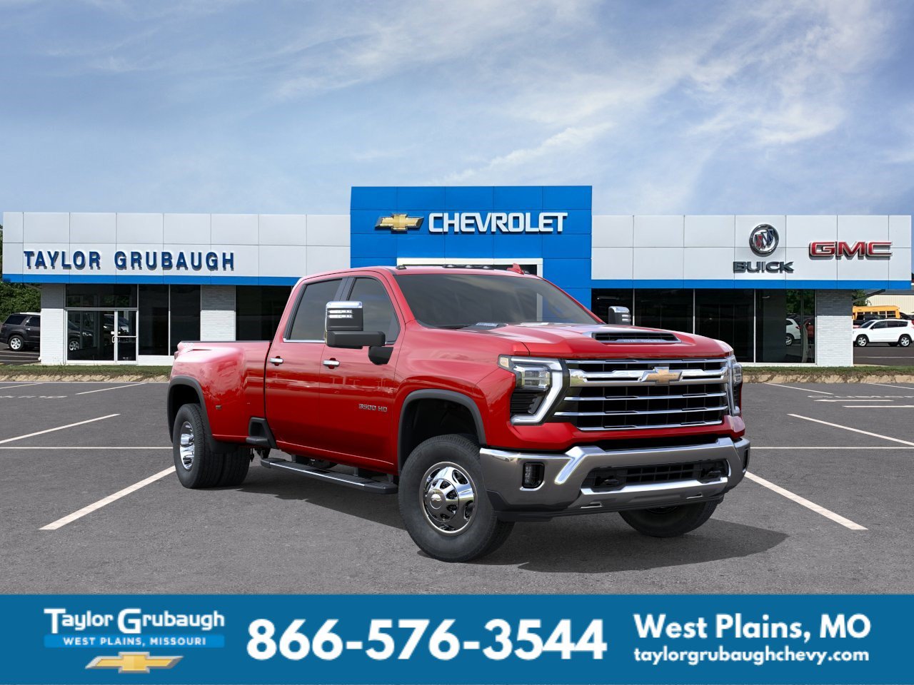 Radiant Red Tintcoat 2026 Chevrolet Silverado 3500HD Pickup Truck Four-Wheel Drive Automatic