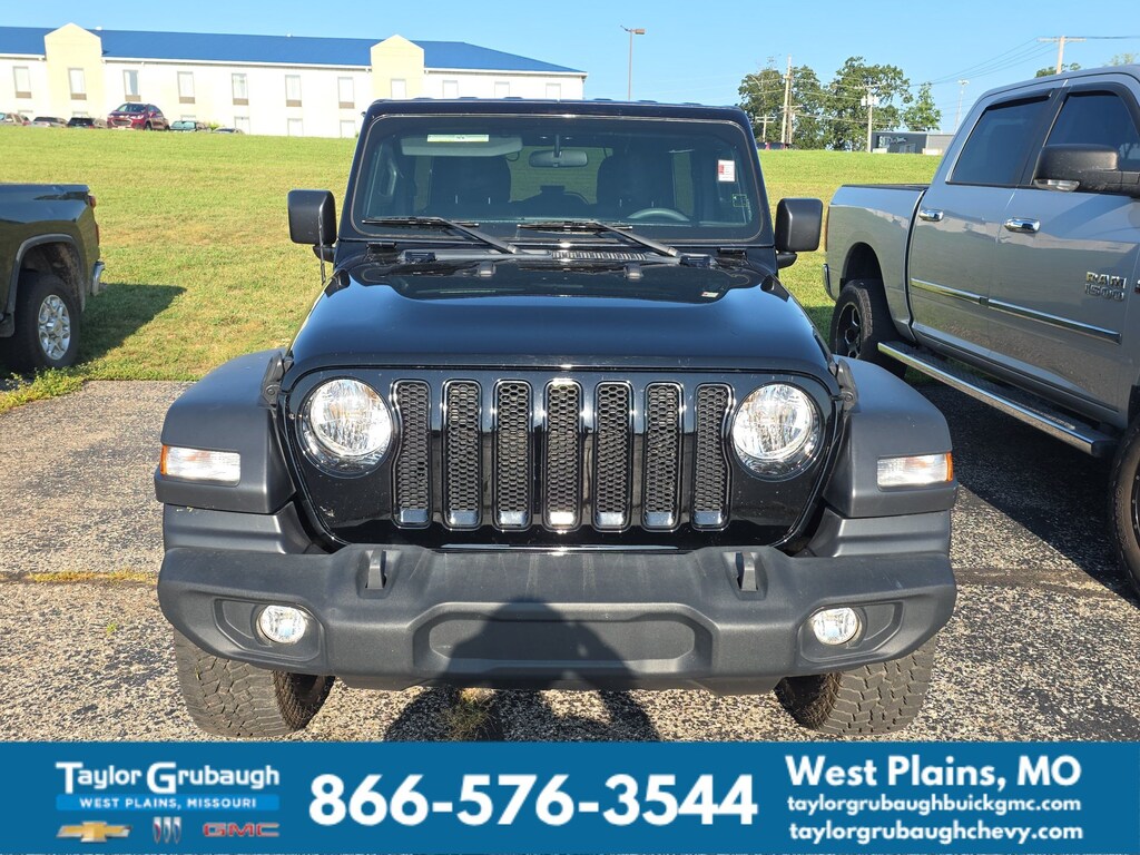Used 2023 Jeep Wrangler 4-Door Sport Altitude 4x4 SUV