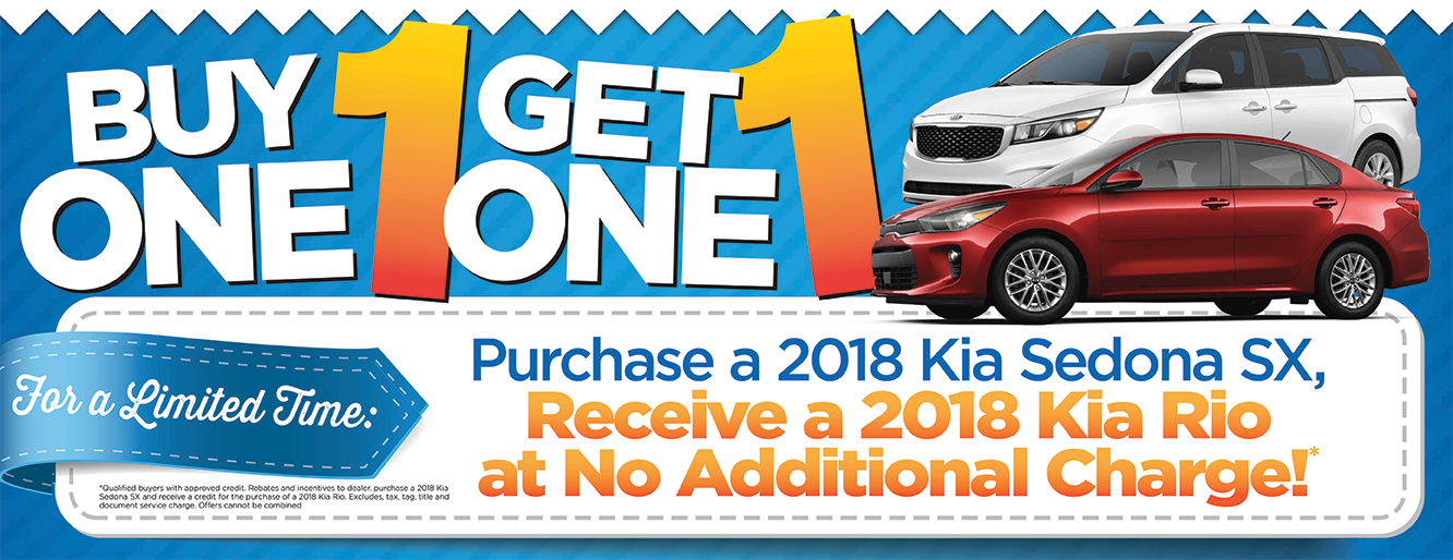 Buy One Kia Get One Free kia buy one get one sales event kia of toledo Buy One Kia Get One Free kia buy one get one sales event kia of toledo