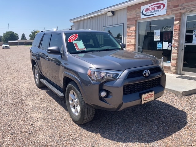 Used 2018 Toyota 4Runner SR5 Premium with VIN JTEZU5JR0J5171126 for sale in Colby, KS