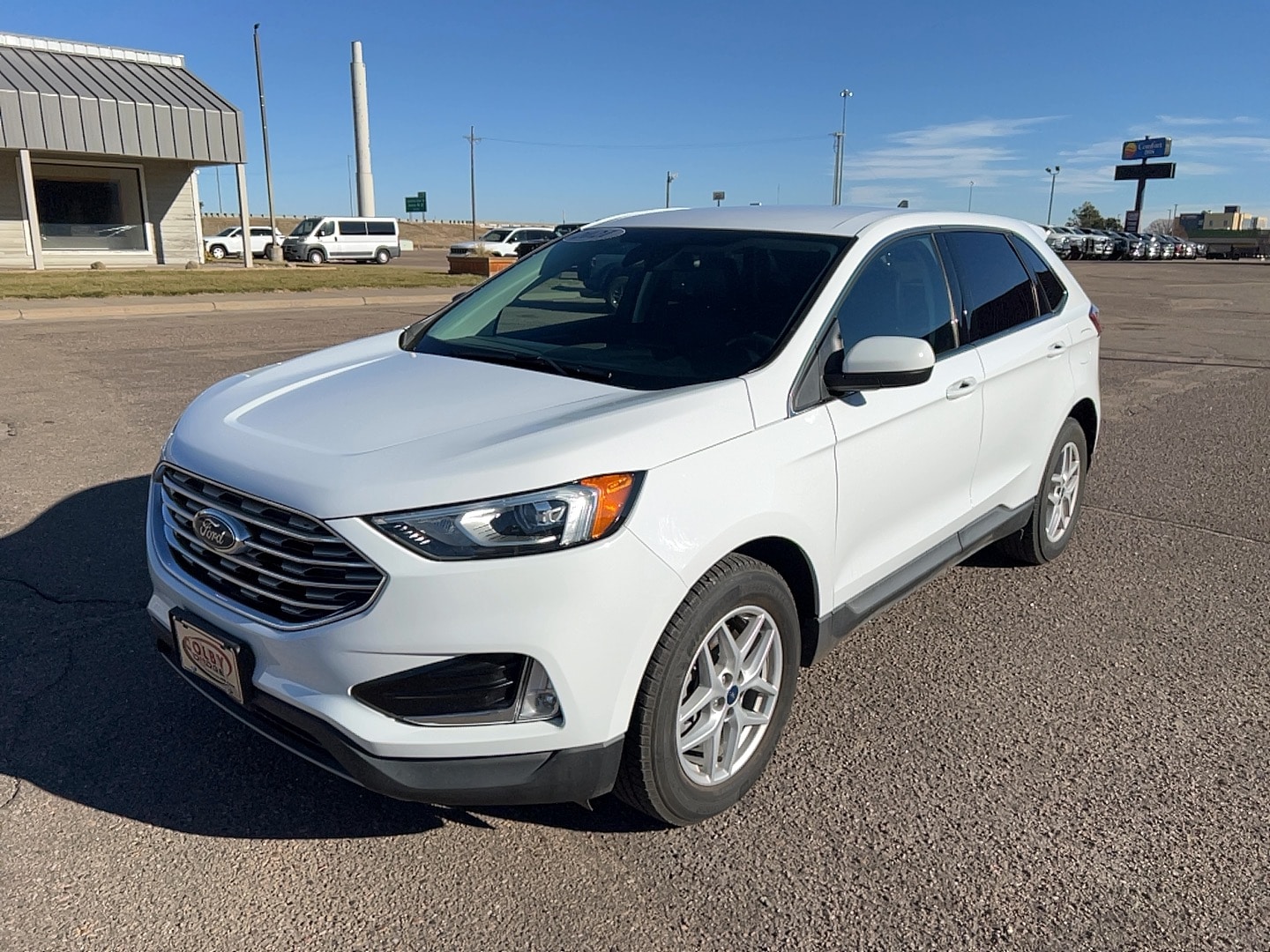 Used 2021 Ford Edge SEL with VIN 2FMPK4J98MBA40677 for sale in Colby, KS