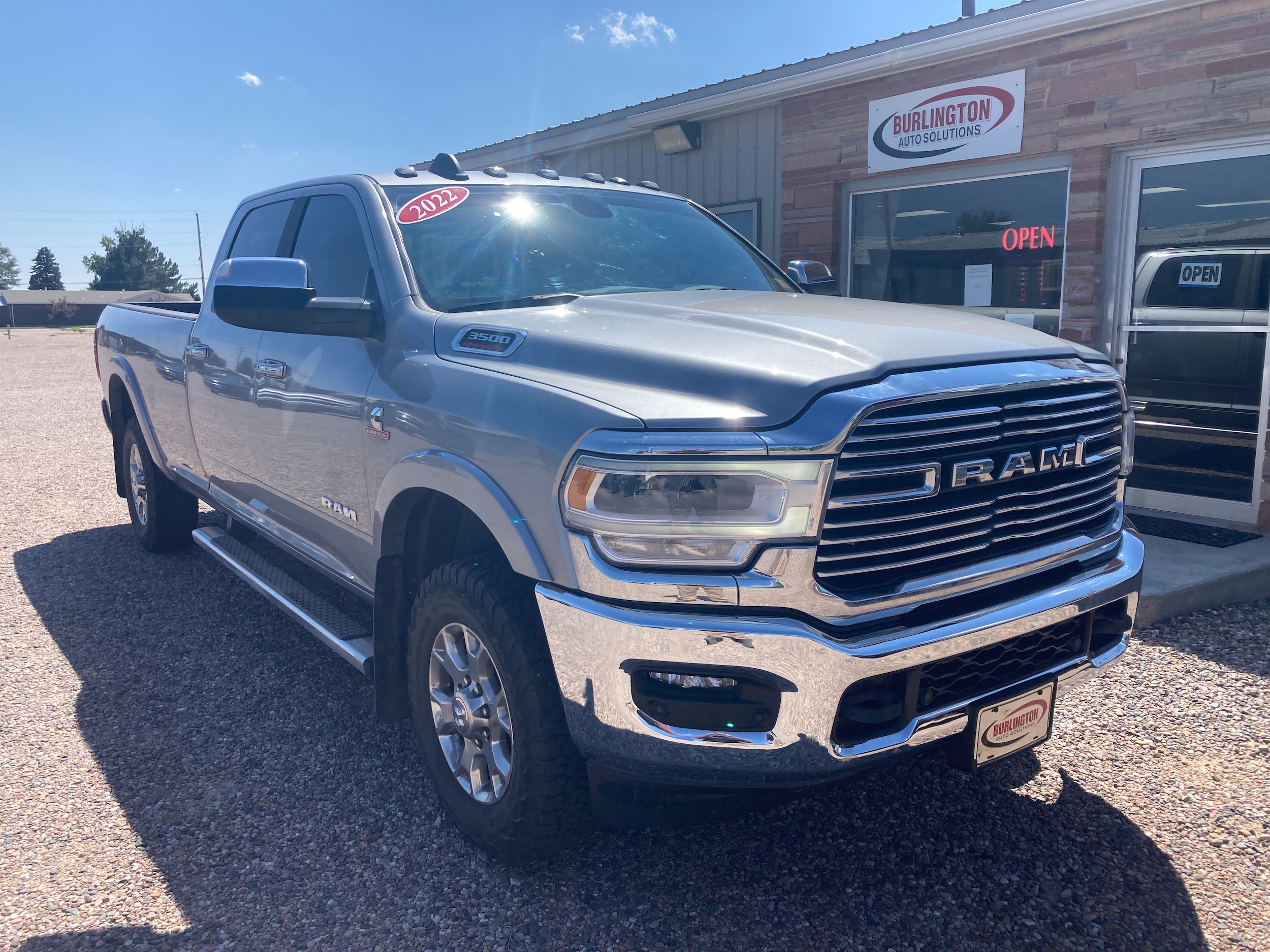 Used 2022 RAM Ram 3500 Pickup Laramie with VIN 3C63R3JL1NG161075 for sale in Colby, KS