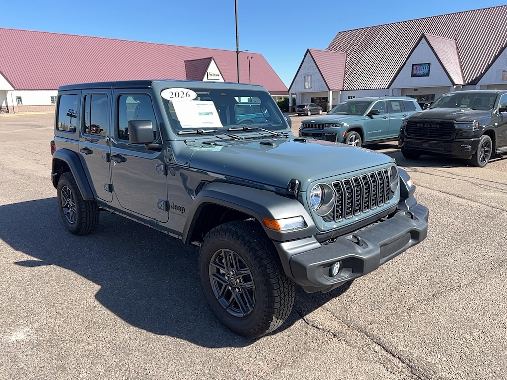 New 2026 Jeep Wrangler 4-DOOR SPORT S Sport Utility