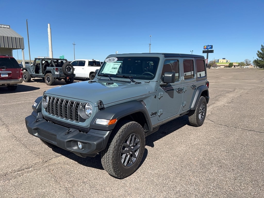 New 2026 Jeep Wrangler 4-DOOR SPORT S Sport Utility