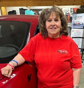 Staff member Pam Moser from 379921f2b33c