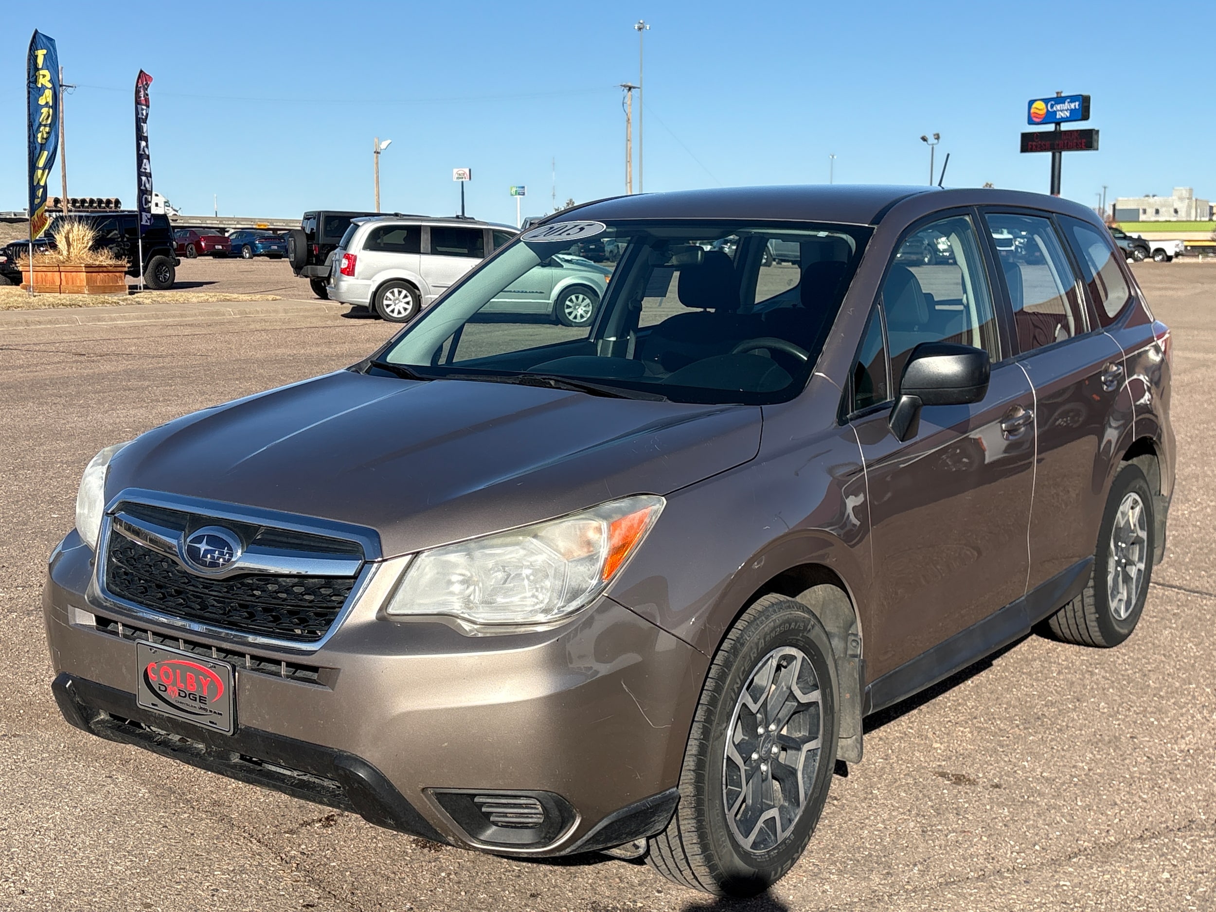 Used 2015 Subaru Forester i with VIN JF2SJAAC1FG521721 for sale in Colby, KS