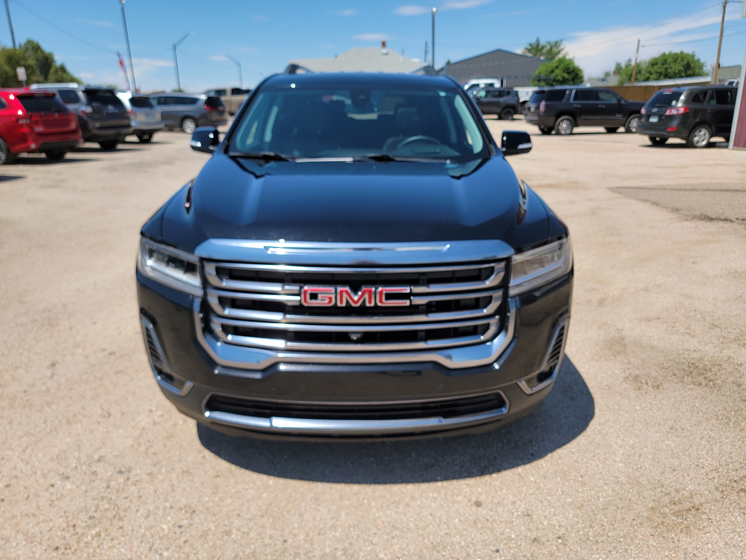 Used 2023 GMC Acadia AT4 with VIN 1GKKNLLS1PZ162965 for sale in Colby, KS