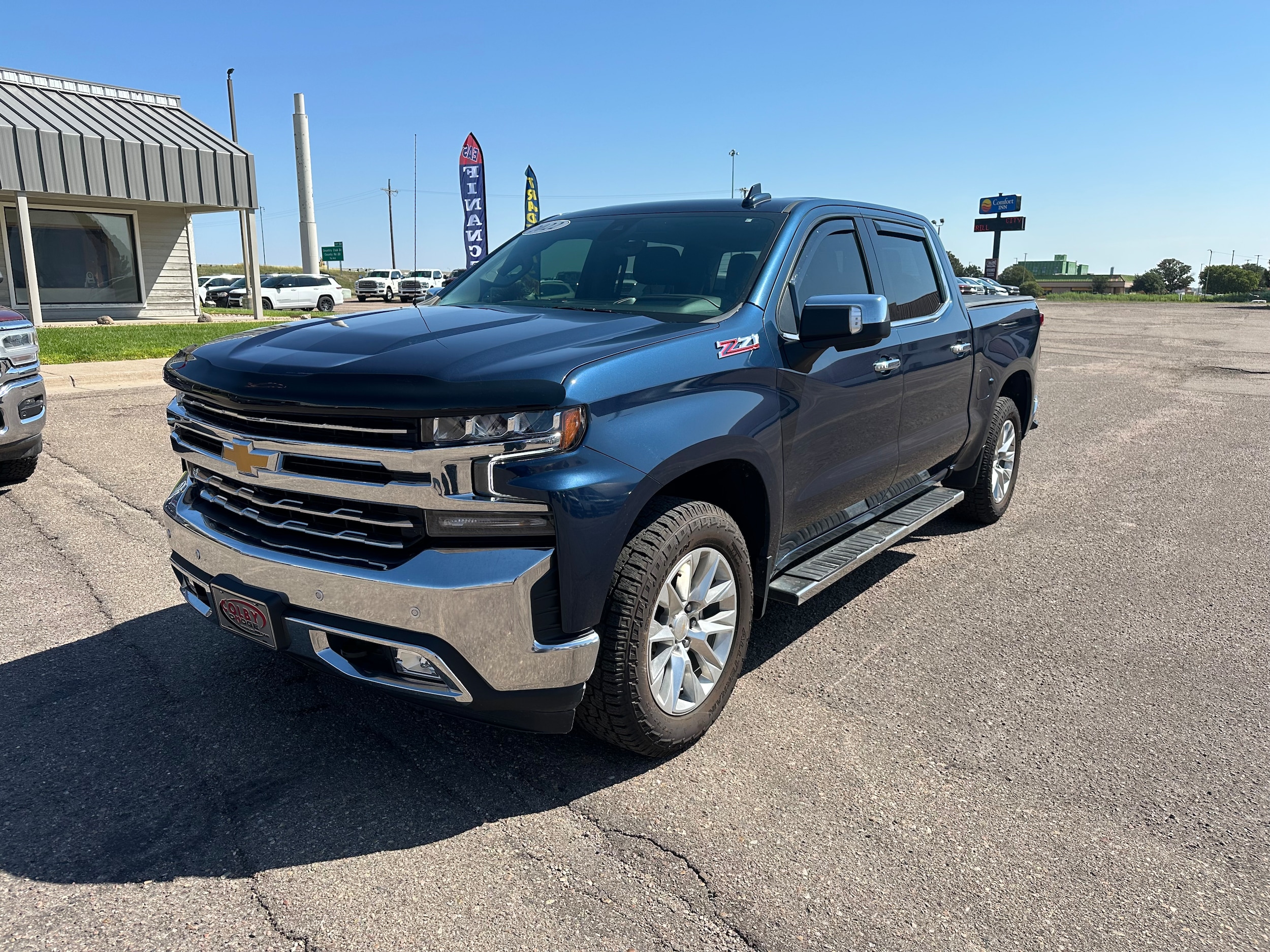 Used 2022 Chevrolet Silverado 1500 Limited LTZ with VIN 3GCUYGED2NG154937 for sale in Colby, KS