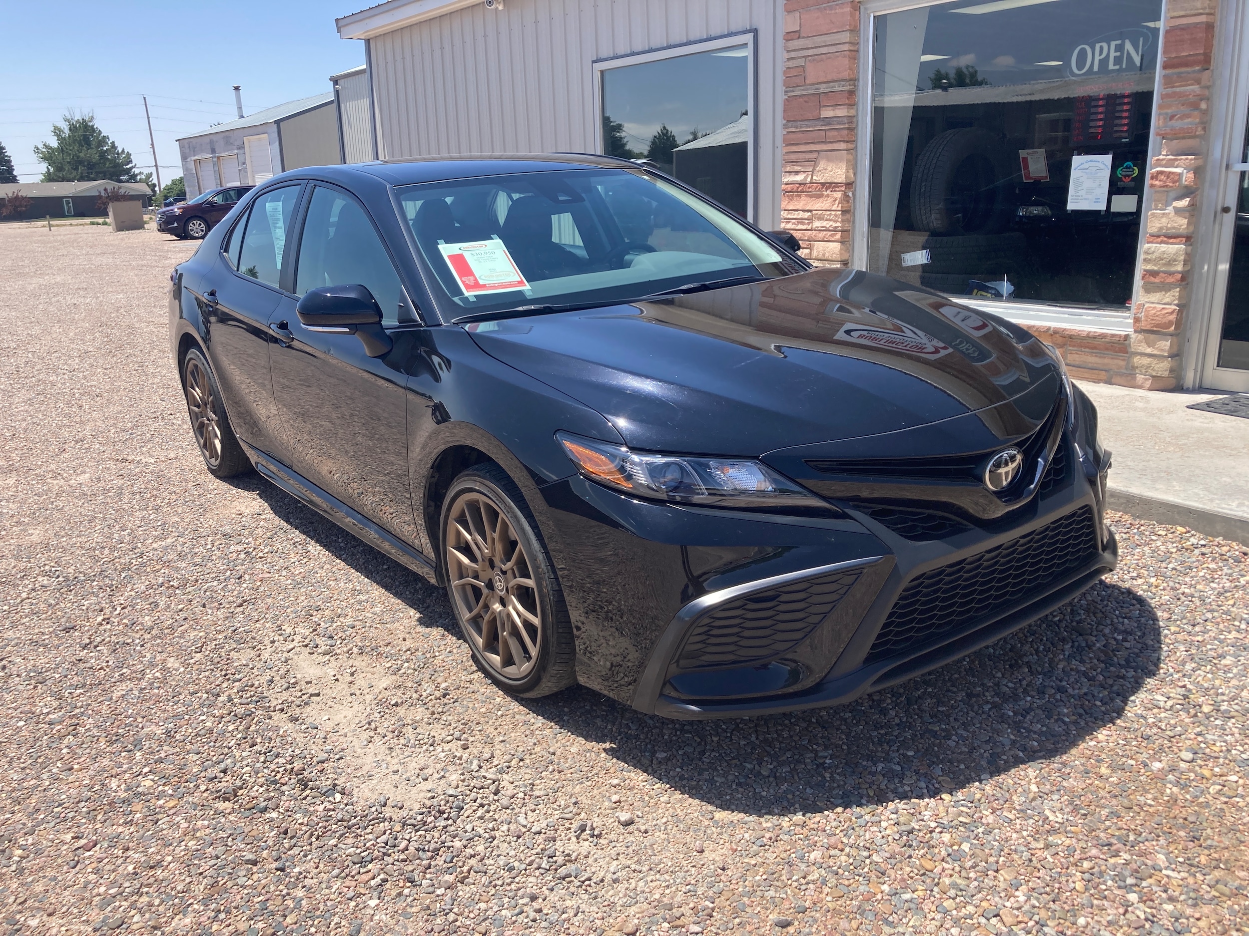 Used 2023 Toyota Camry SE Nightshade with VIN 4T1G11AK1PU176281 for sale in Colby, KS