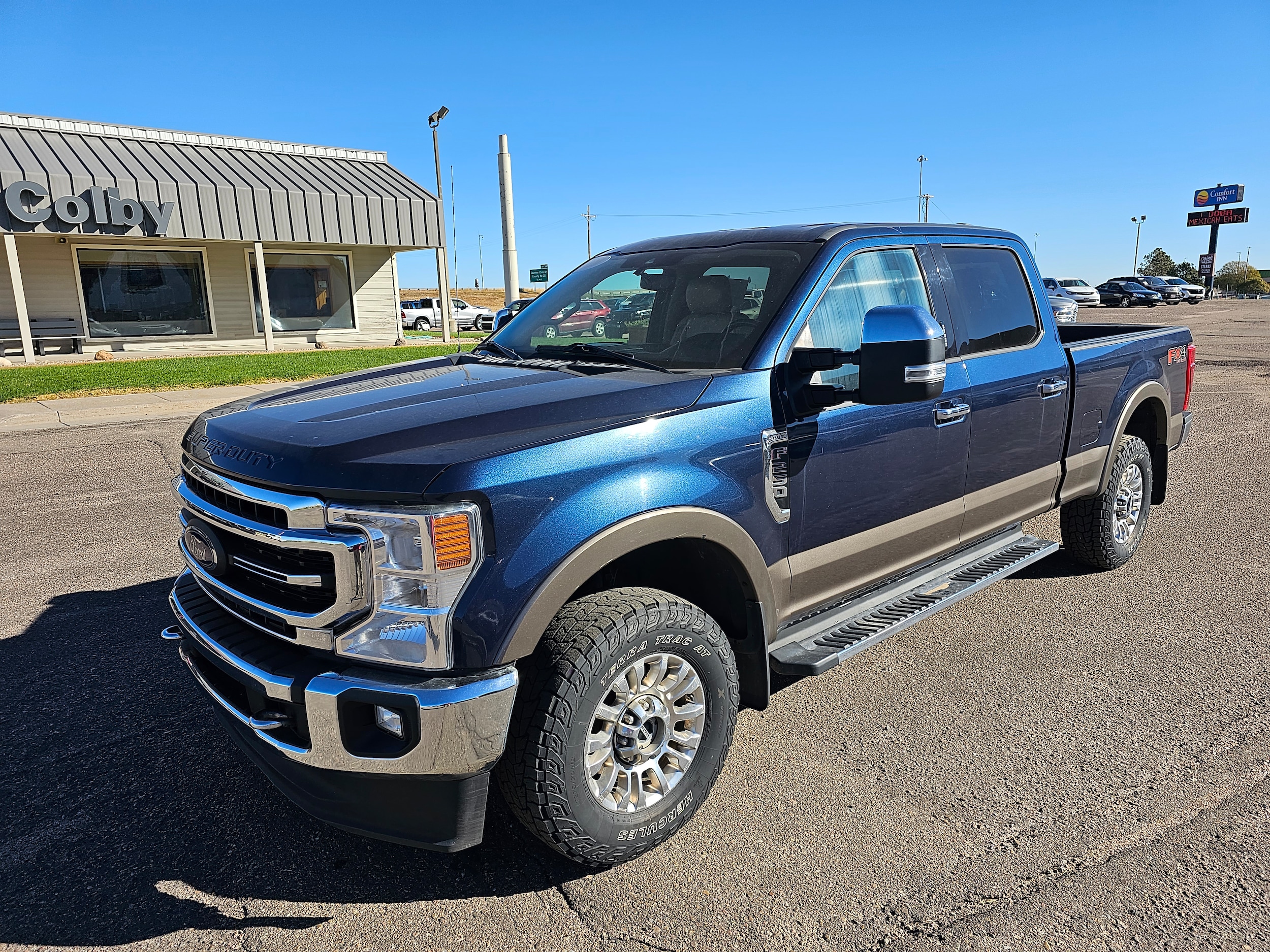 Used 2020 Ford F-250 Super Duty Lariat with VIN 1FT7W2BN0LEC20070 for sale in Colby, KS