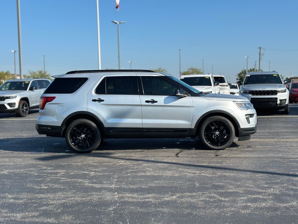 Used 2019 Ford Explorer Sport with VIN 1FM5K8GT4KGB48785 for sale in Manteno, IL