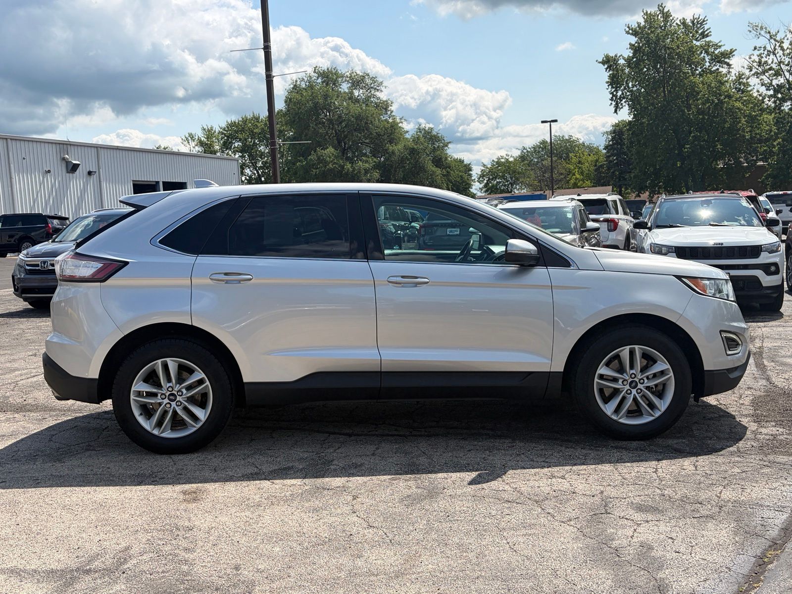 Used 2015 Ford Edge SEL with VIN 2FMTK4J99FBC32191 for sale in Manteno, IL