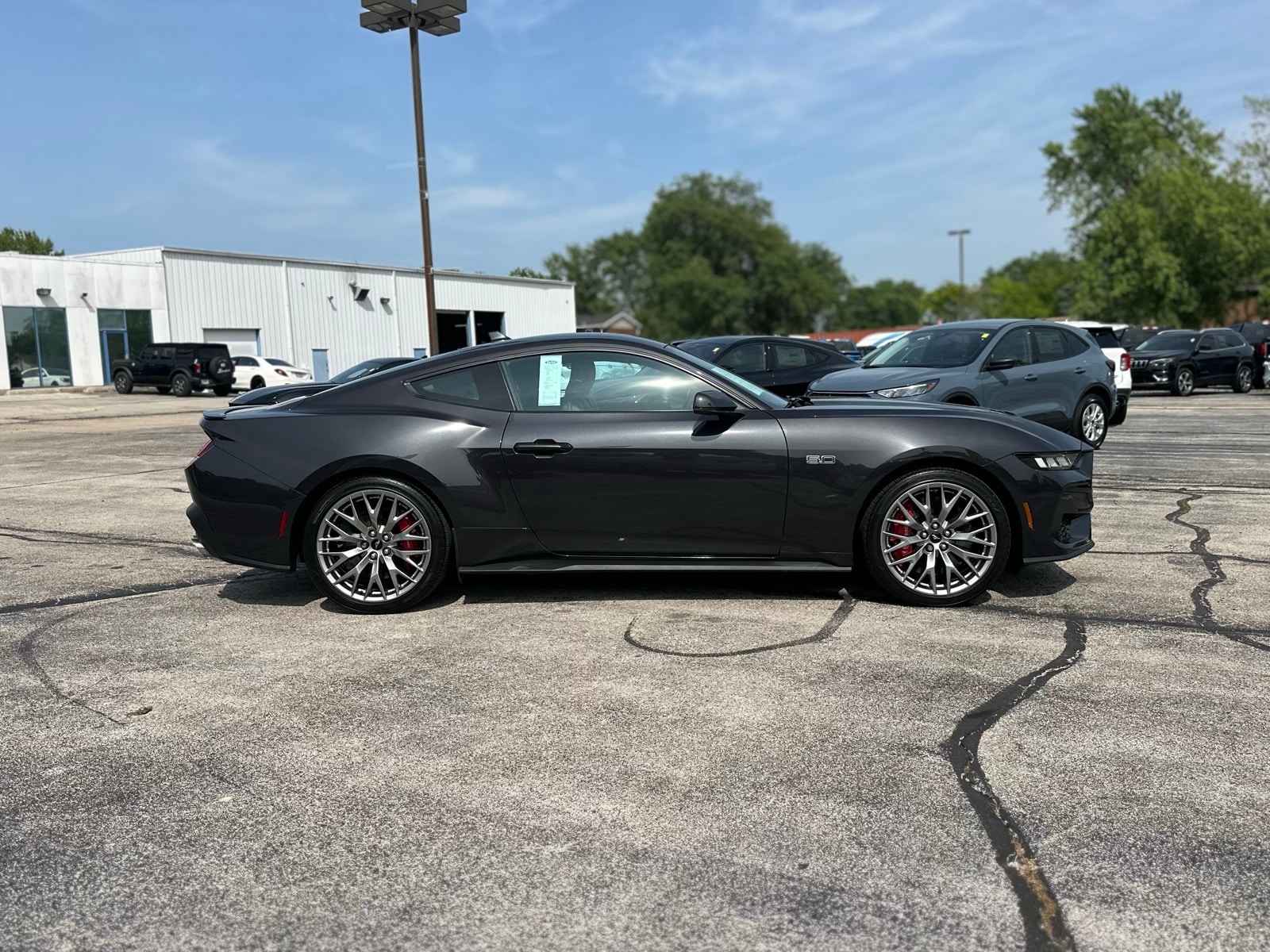 Used 2024 Ford Mustang GT Premium with VIN 1FA6P8CF3R5400578 for sale in Manteno, IL