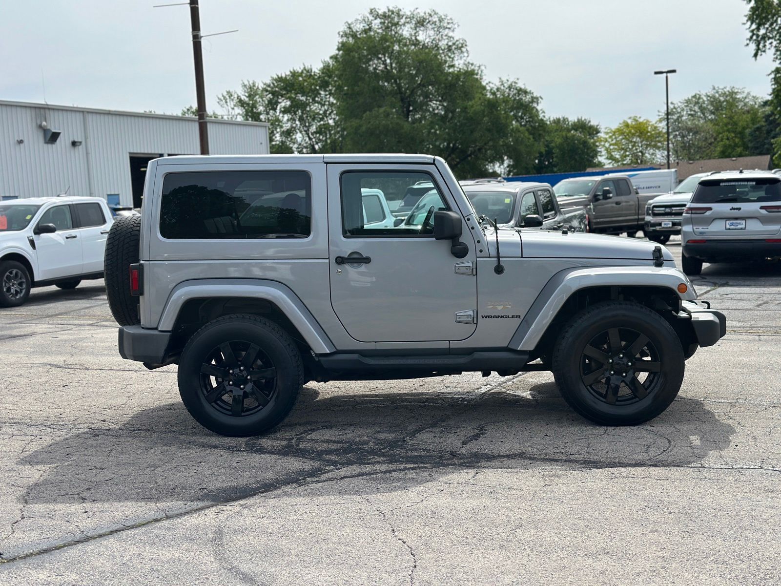 Used 2015 Jeep Wrangler Sahara with VIN 1C4AJWBG3FL532526 for sale in Manteno, IL