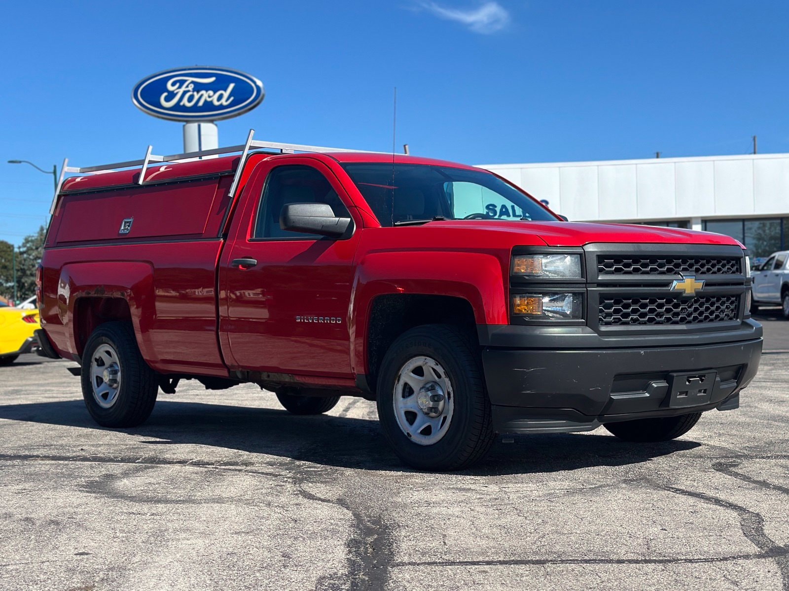 Used 2014 Chevrolet Silverado 1500 Work Truck 1WT with VIN 1GCNCPEH1EZ236535 for sale in Manteno, IL
