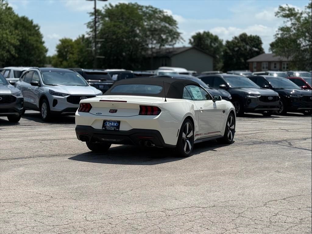 New 2025 Ford Mustang GT Premium 60 years anniversary Convertible