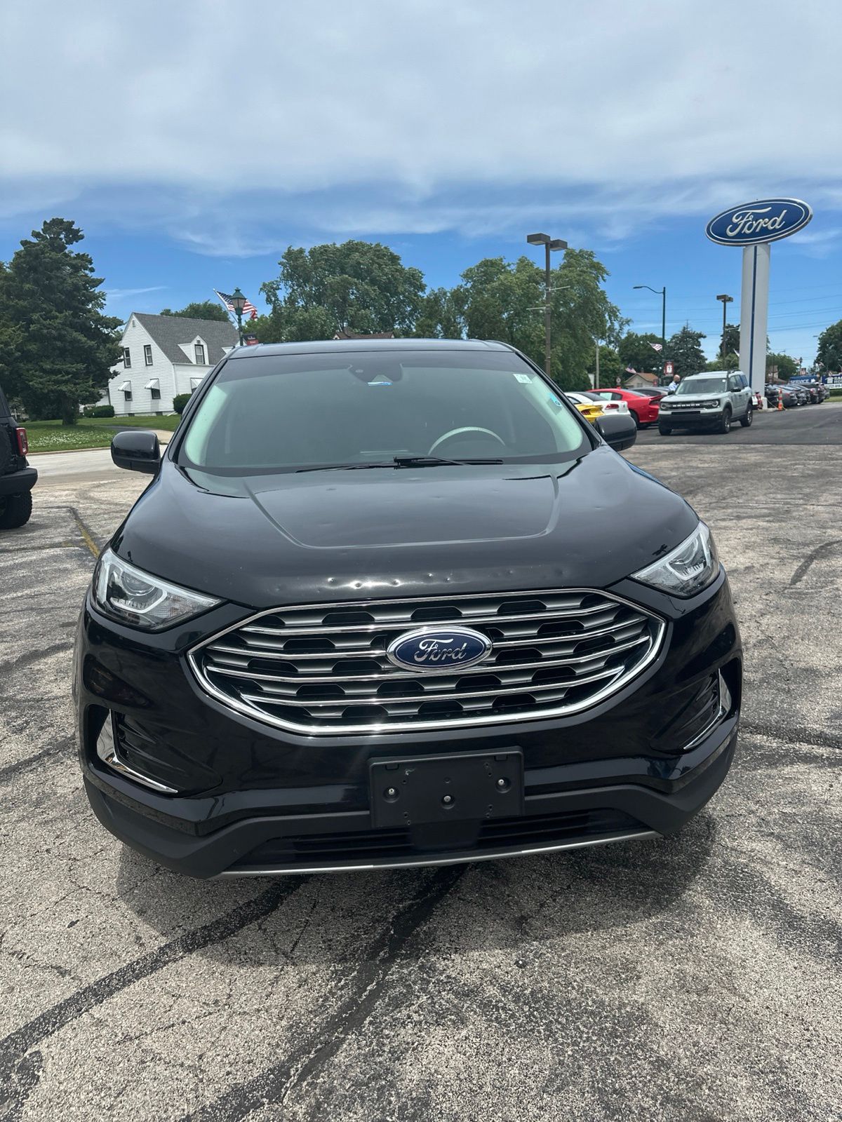 Used 2022 Ford Edge SEL with VIN 2FMPK4J99NBA09987 for sale in Manteno, IL
