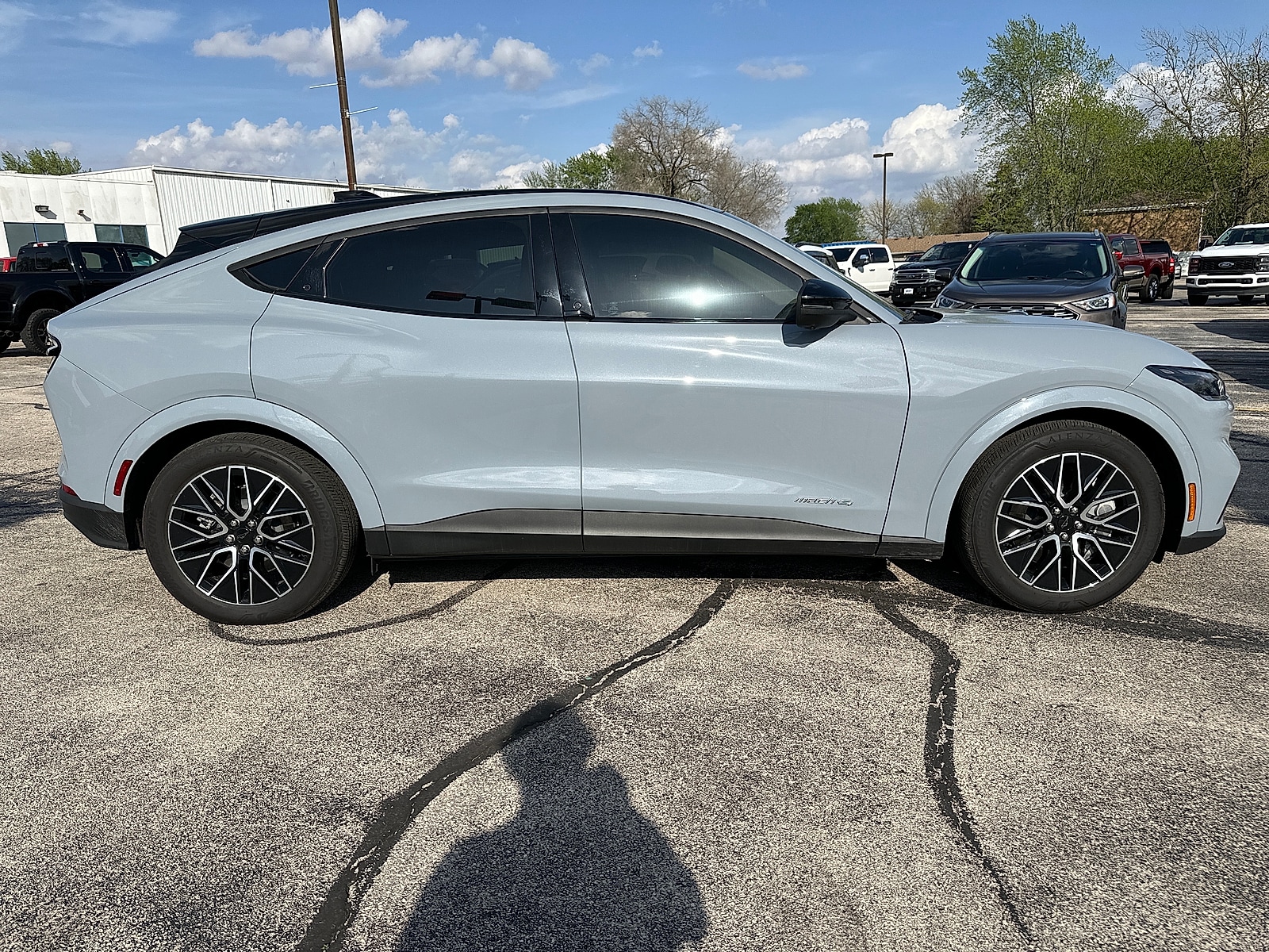 Used 2025 Ford Mustang Mach-E Premium AWD with VIN 3FMTK3SU9SMA09574 for sale in Manteno, IL