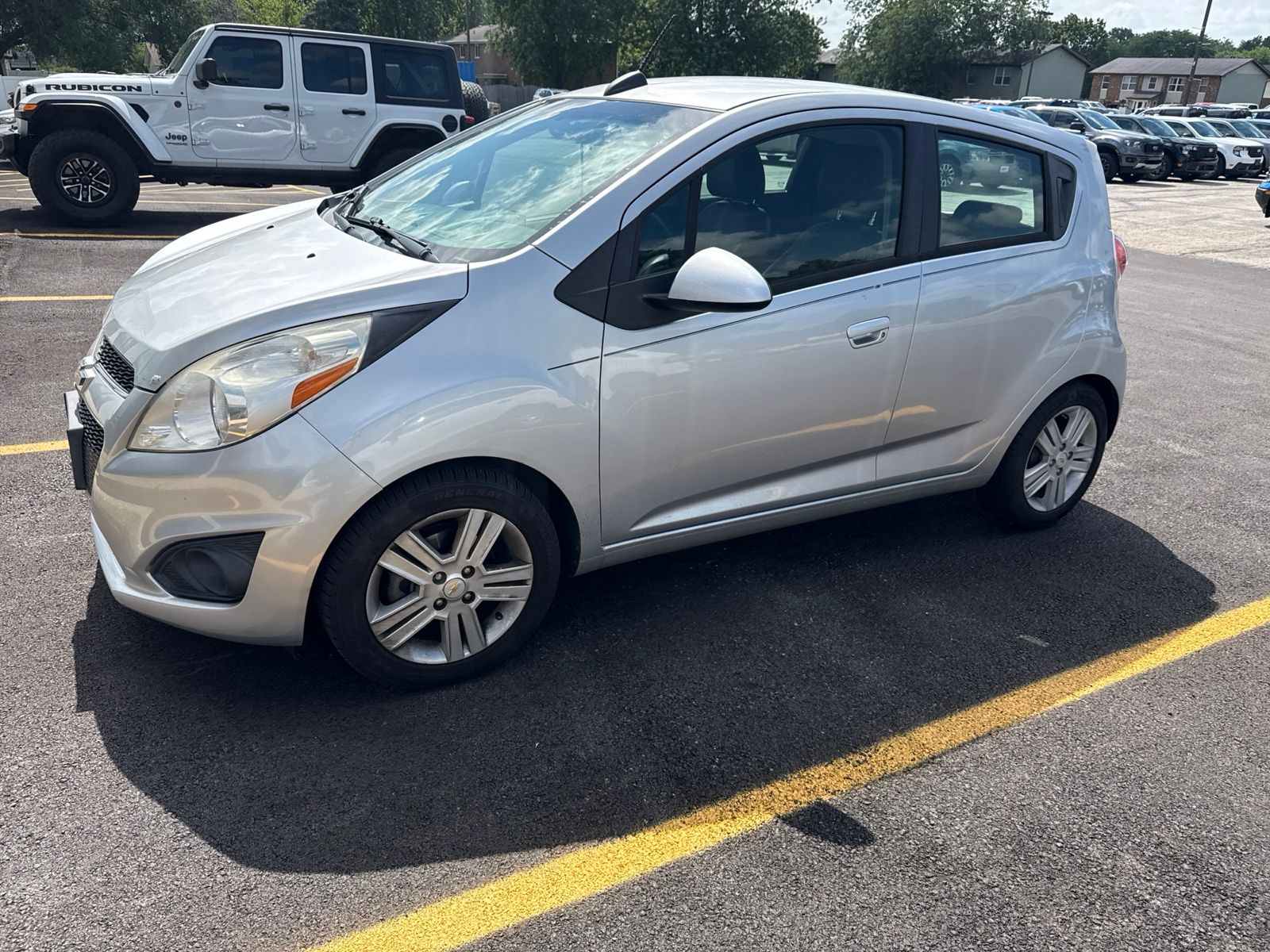 Used 2015 Chevrolet Spark 1LT with VIN KL8CD6S9XFC805570 for sale in Manteno, IL