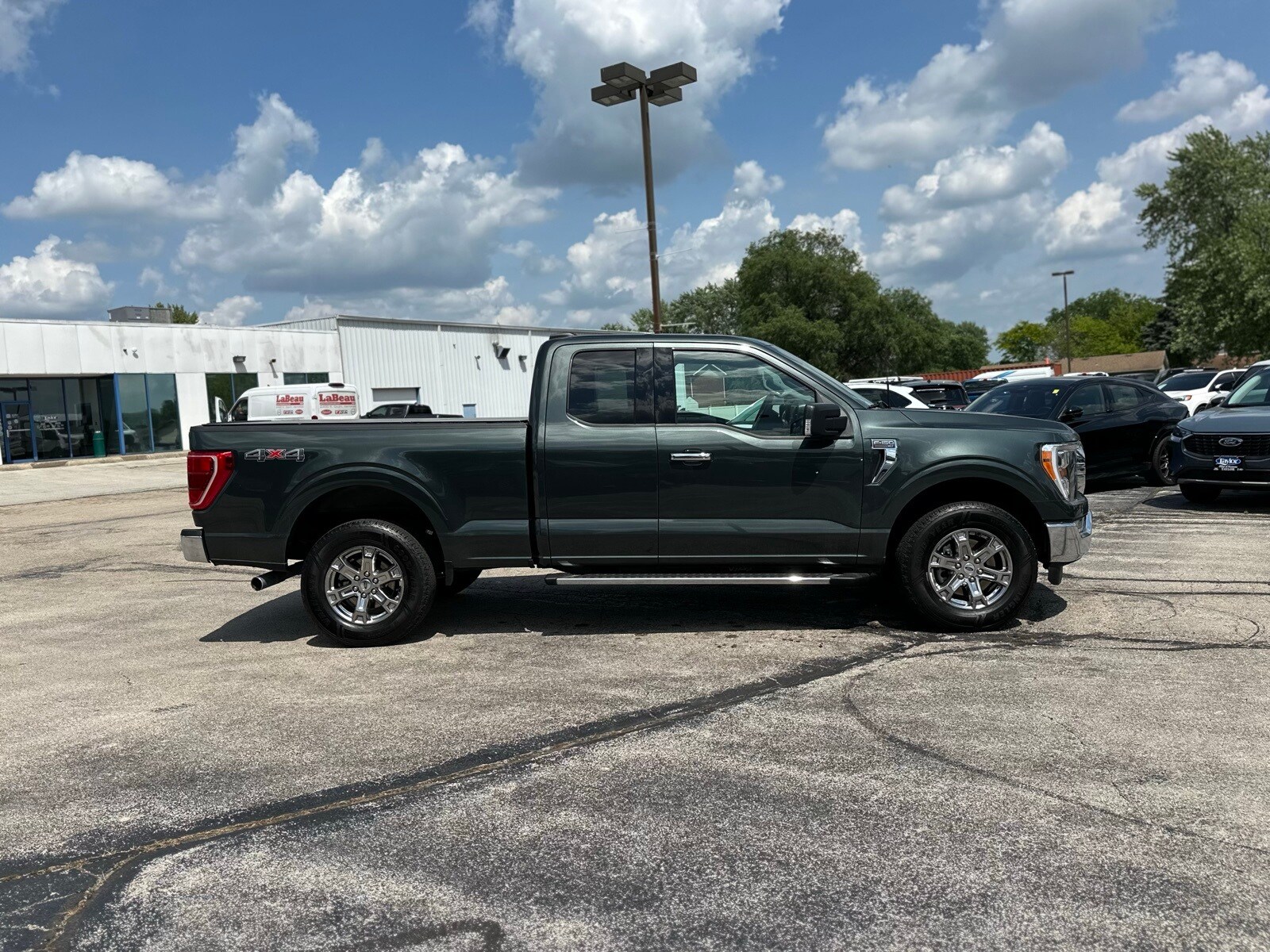 Used 2021 Ford F-150 XLT with VIN 1FTFX1E88MKE52430 for sale in Manteno, IL