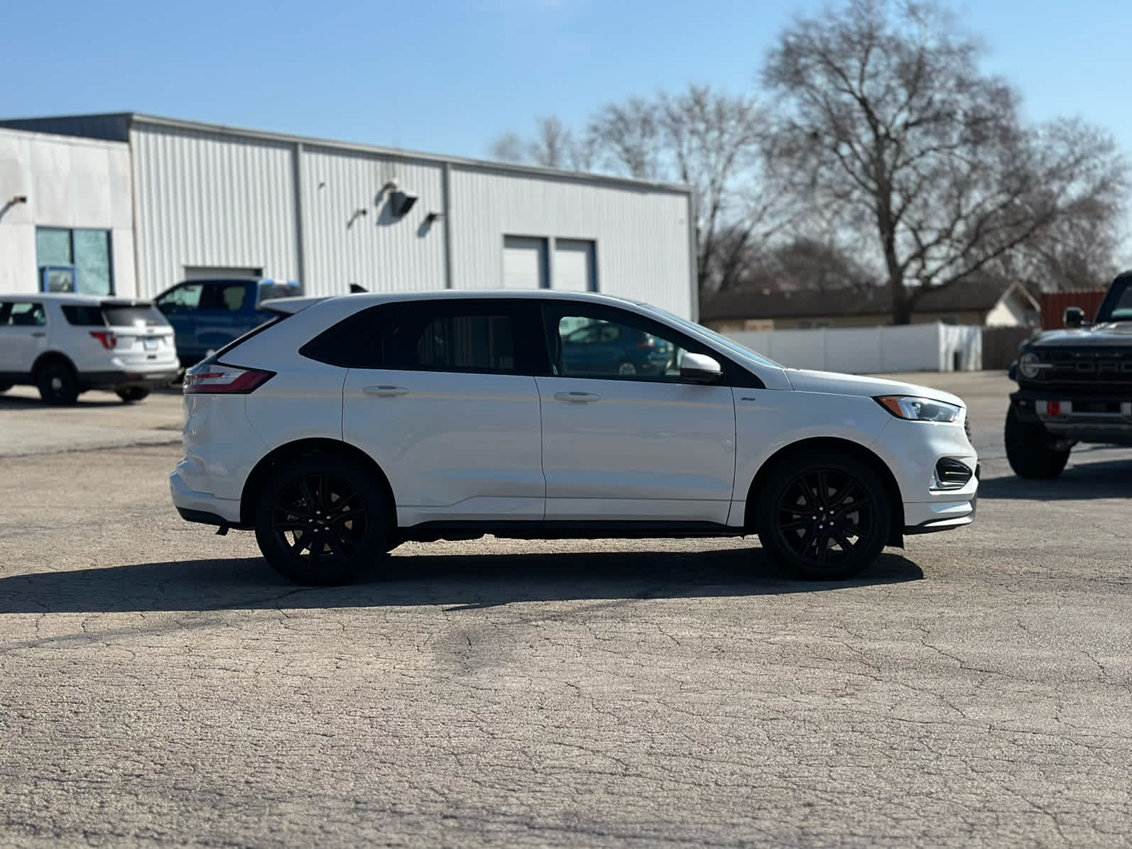 Used 2022 Ford Edge ST-Line with VIN 2FMPK4J96NBB11747 for sale in Manteno, IL