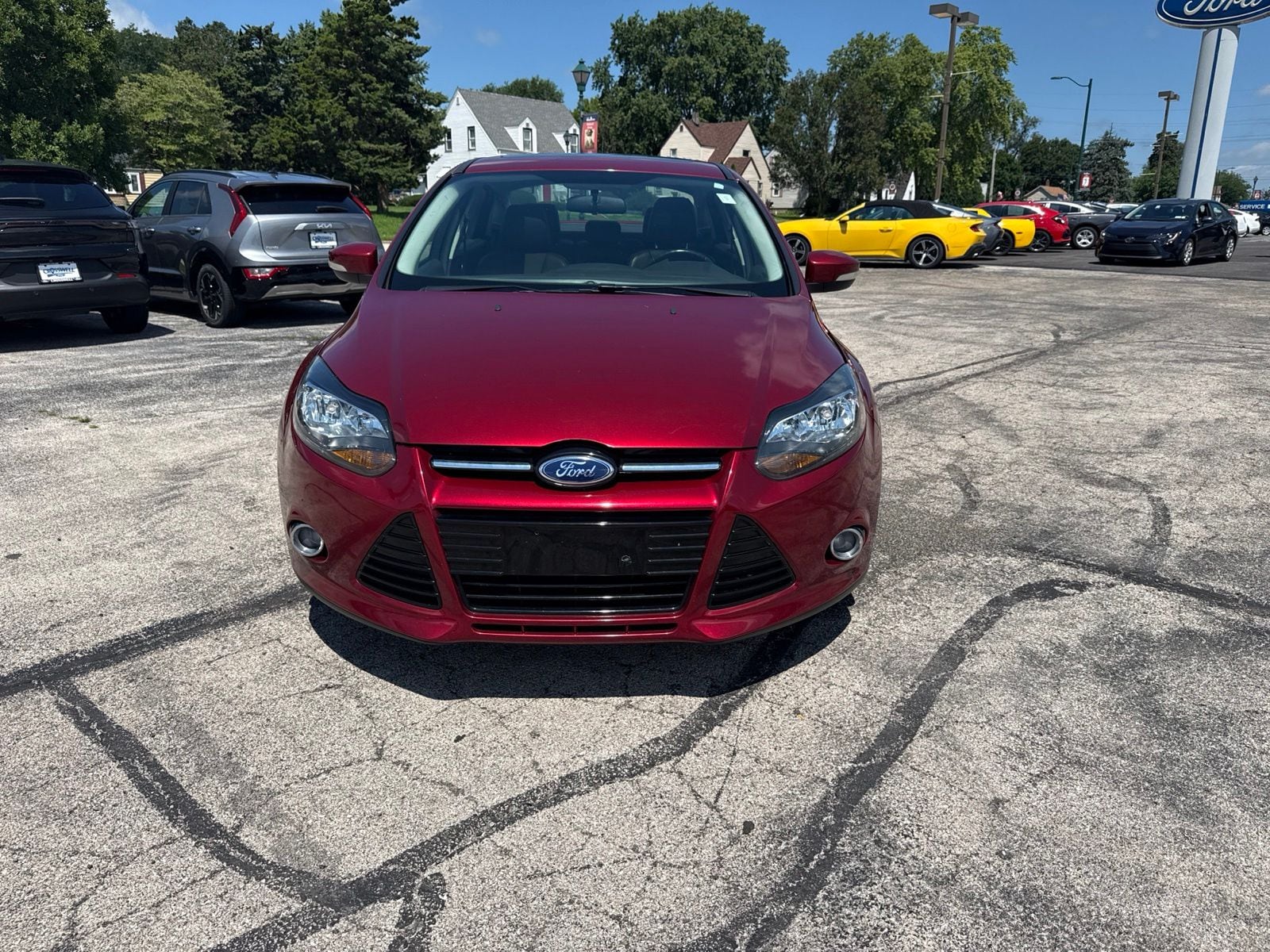 Used 2013 Ford Focus Titanium with VIN 1FADP3J24DL122109 for sale in Manteno, IL