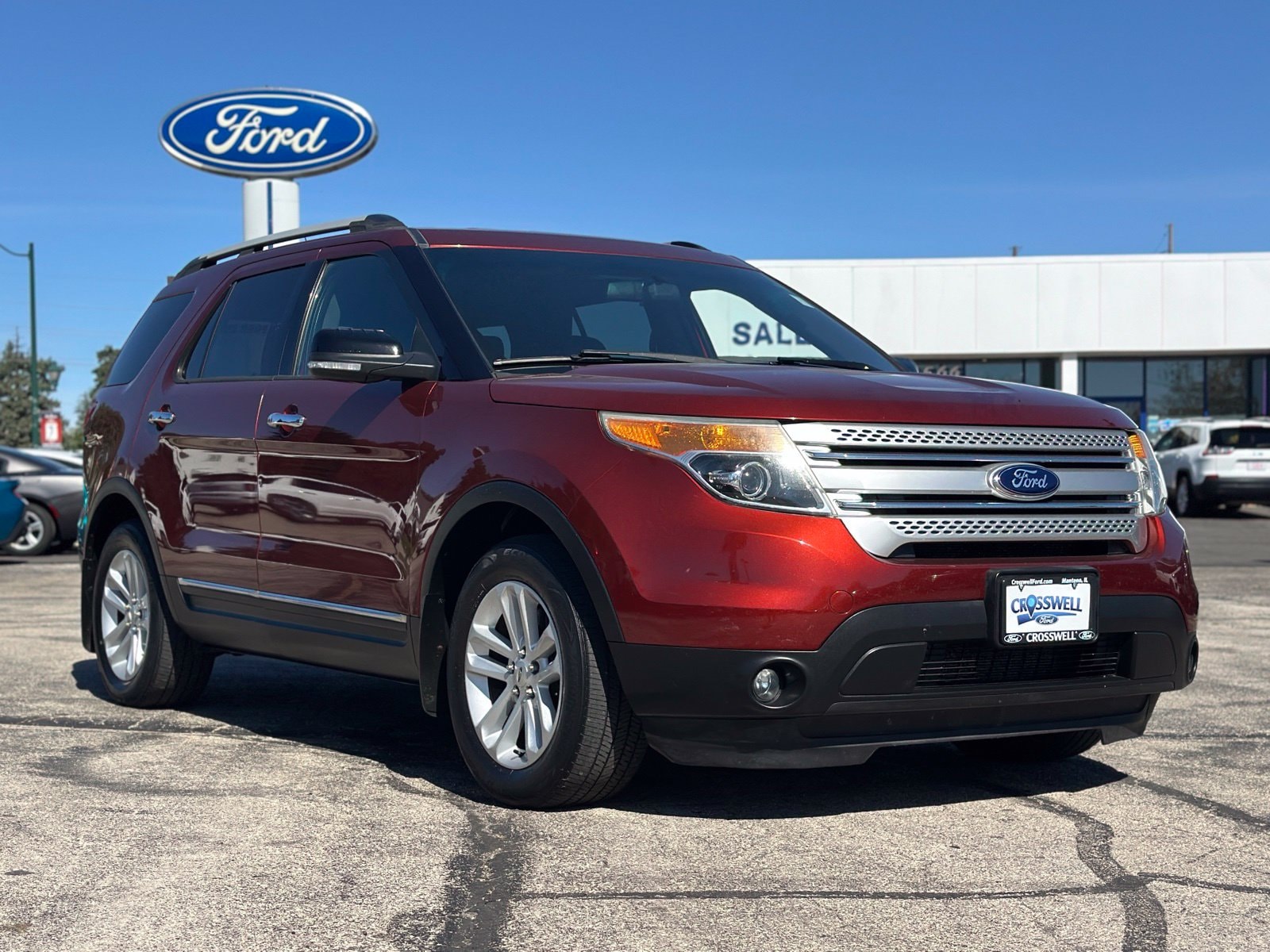 Used 2014 Ford Explorer XLT with VIN 1FM5K8D81EGA75668 for sale in Manteno, IL