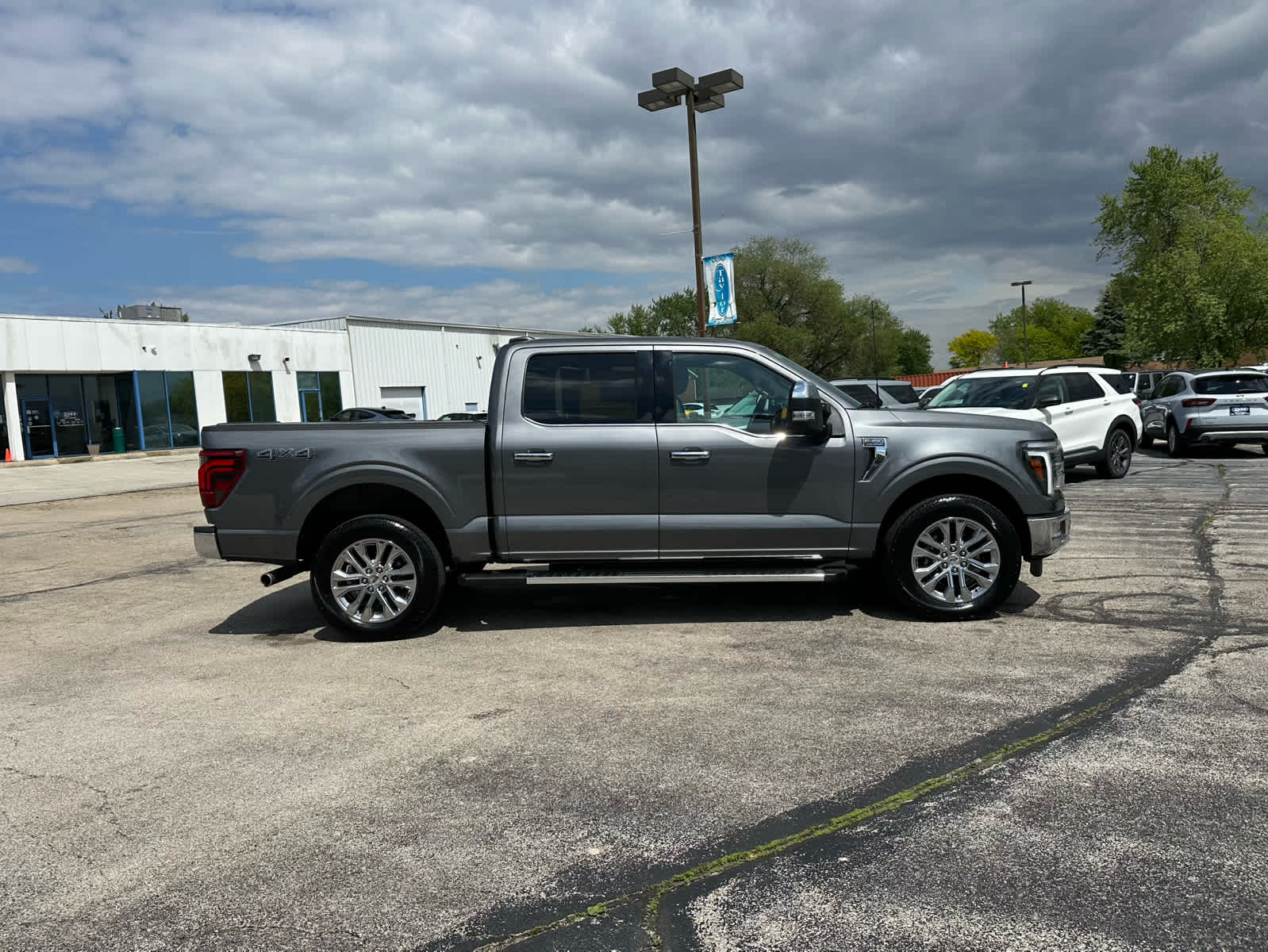 Used 2024 Ford F-150 Lariat with VIN 1FTFW5L53RFA66758 for sale in Manteno, IL