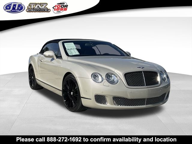 2010 Bentley Continental GTC Speed