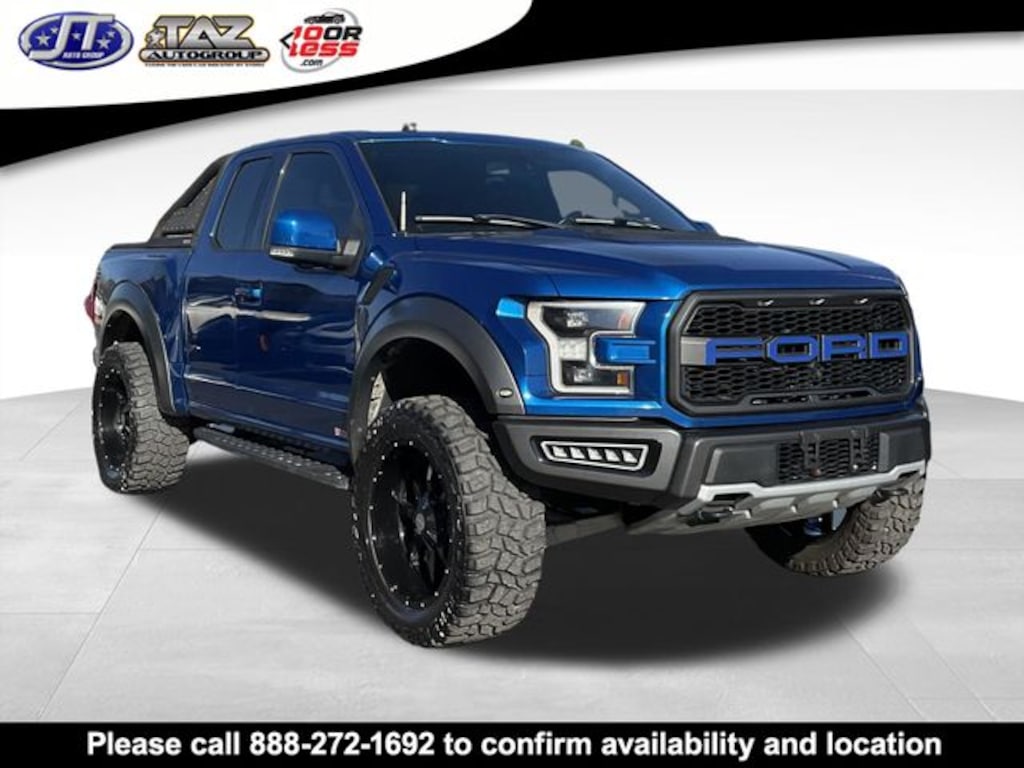 Used 2018 Ford F-150 Raptor Truck SuperCab Styleside
