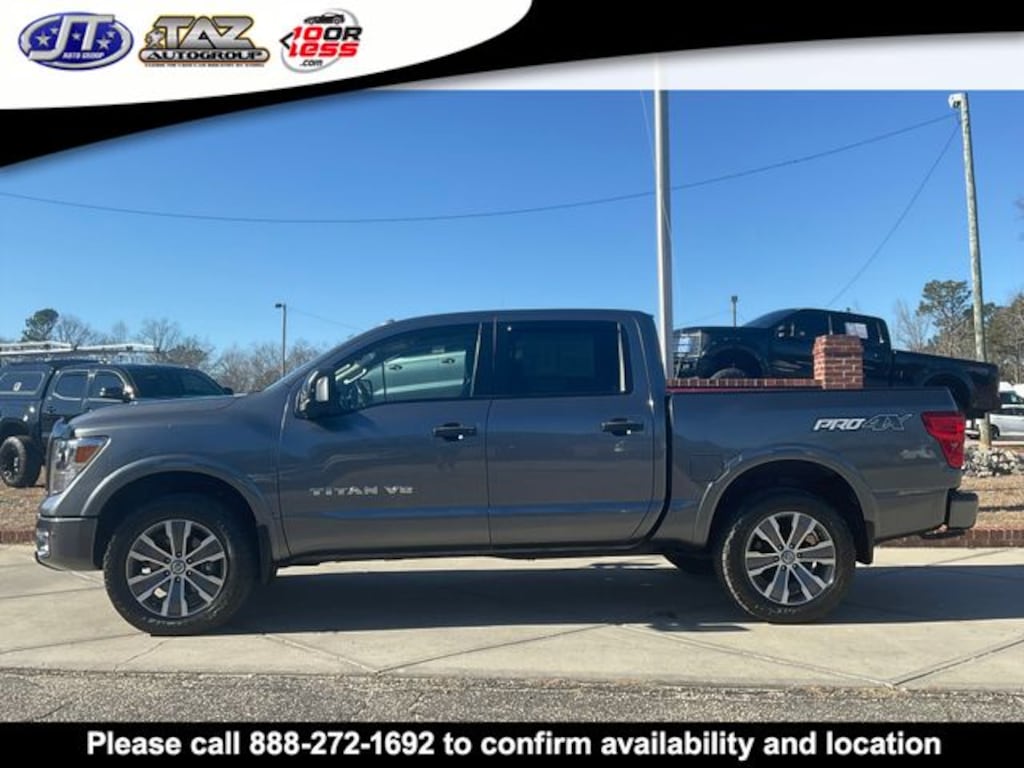 Used 2019 Nissan Titan PRO-4X Truck Crew Cab