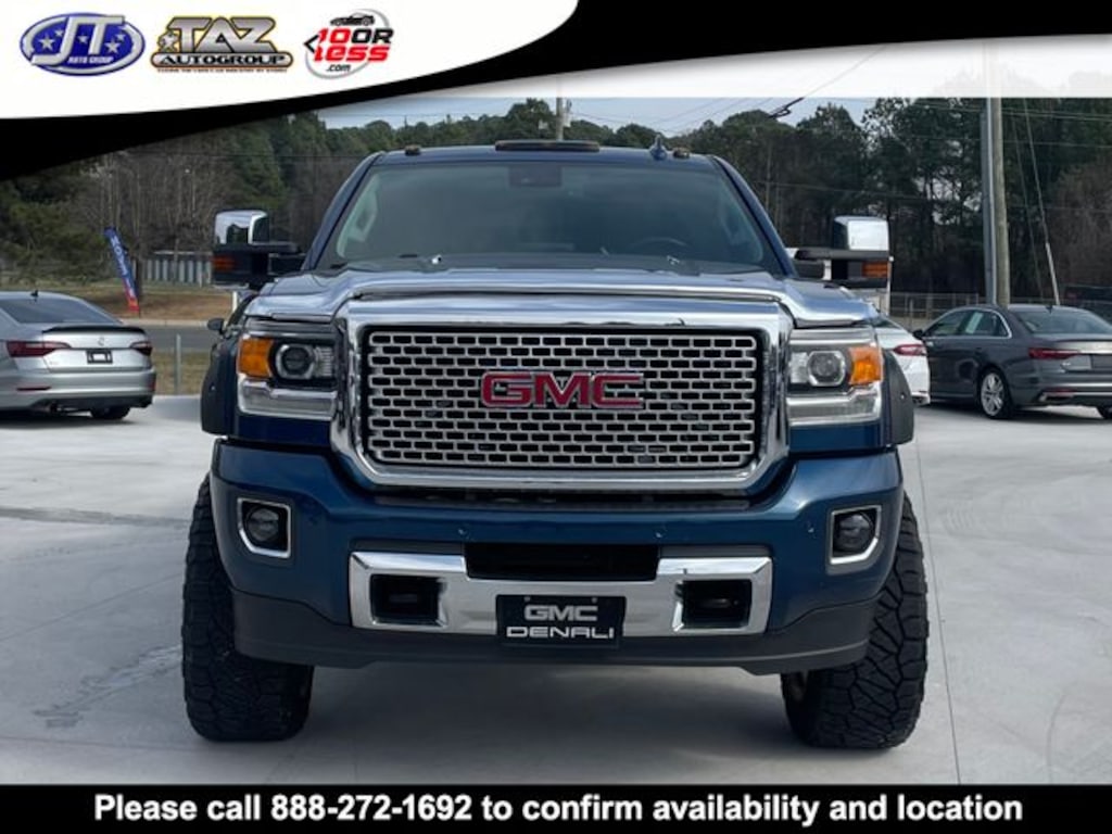 Used 2015 GMC Sierra 2500HD Denali Truck Crew Cab