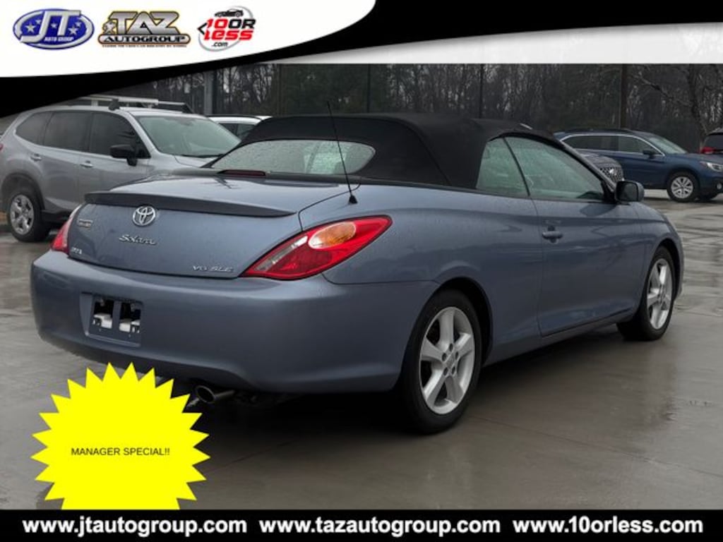 Used 2006 Toyota Camry Solara SLE Convertible