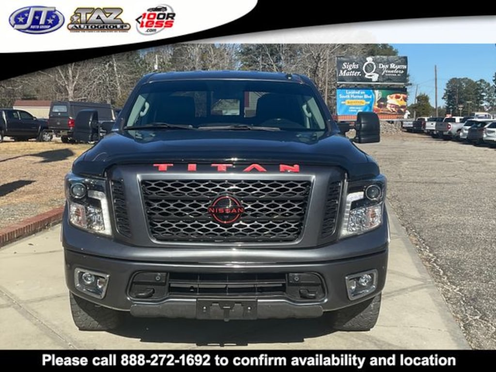 Used 2019 Nissan Titan PRO-4X Truck Crew Cab