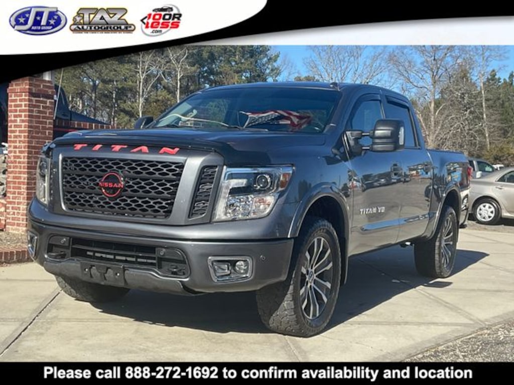 Used 2019 Nissan Titan PRO-4X Truck Crew Cab