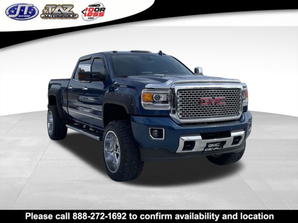 Used 2015 GMC Sierra 2500HD Denali Truck Crew Cab