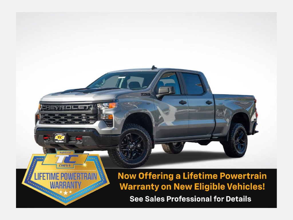 New 2026 Chevrolet Silverado 1500 Custom Trail Boss Truck